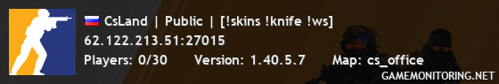 CsLand | Public | [!skins !knife !ws]