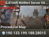 [LATAM] WeWert Server VANILLA | Biweekly | WIPE 1/10