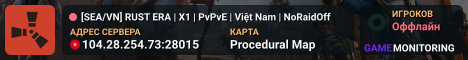 [SEA/VN] RUST ERA | X1 | PvPvE | Việt Nam | NoRaidOff