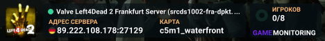 Valve Left4Dead 2 Frankfurt Server (srcds1002-fra-dpkt.429.115)