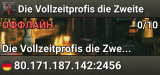 Die Vollzeitprofis die Zweite
