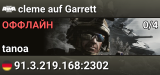cleme auf Garrett