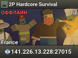 2P Hardcore Survival