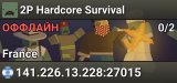 2P Hardcore Survival