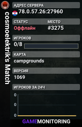 cosmoelektrik's Match