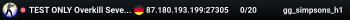 TEST ONLY Overkill Seven Race Balance