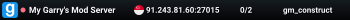 My Garry's Mod Server