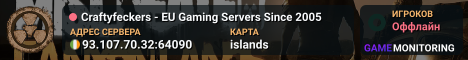 Craftyfeckers - EU Gaming Servers Since 2005