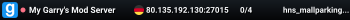 My Garry's Mod Server