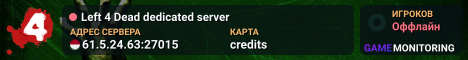 Left 4 Dead dedicated server