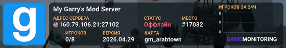 My Garry's Mod Server