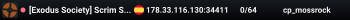 [Exodus Society] Scrim Server
