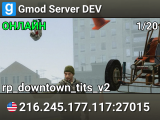 Gmod Server DEV