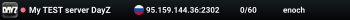My TEST server DayZ