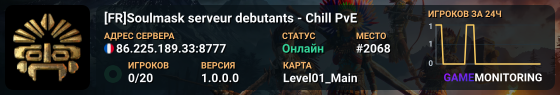 [FR]Soulmask serveur debutants - Chill PvE