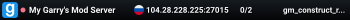My Garry's Mod Server
