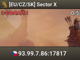 [EU/CZ/SK] Sector X