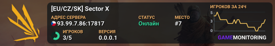 [EU/CZ/SK] Sector X