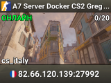 A7 Server Docker CS2 GregVal