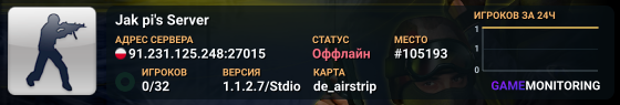 Jak pi's Server