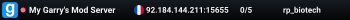 My Garry's Mod Server