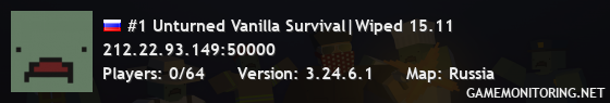 #1 Unturned Vanilla Survival|Wiped 15.11