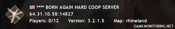 **** BORN AGAIN HARD COOP SERVER