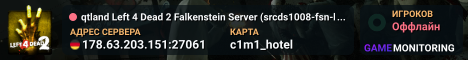 qtland Left 4 Dead 2 Falkenstein Server (srcds1008-fsn-hetz.394