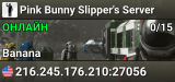 Pink Bunny Slipper's Server