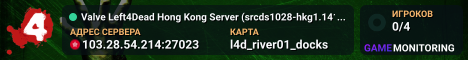 Valve Left4Dead Hong Kong Server (srcds1028-hkg1.141.9)