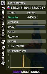 Game-server.sk | Fy-Snow only