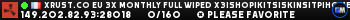 XRUST.CO EU 3X MONTHLY Full Wiped x3|Shop|Kits|Skins|TP|Home|Lo XRUST.CO EU 3X MONTHLY Full Wiped x3|Shop|Kits|Skins|TP|Home|Lo
