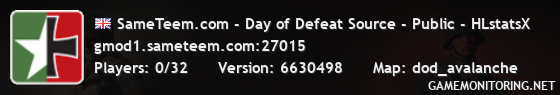 SameTeem.com - Day of Defeat Source - Public - HLstatsX