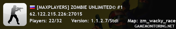 [MAXPLAYERS] ZOMBIE UNLIMITED© #1