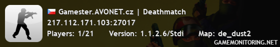 Gamester.AVONET.cz | Deathmatch