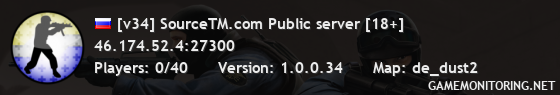 [v34] SourceTM.com Public server [18+]