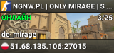 NGNW.PL | ONLY MIRAGE | SKINY | GLOVES | RANK | RANGI | VIP
