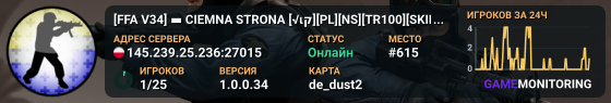 ❤[FFA V34] █▬█ █ ▀█▀ CIEMNA STRONA ❤[√ιק][PL][NS][TR100][SKINY][ASYSTY]