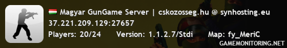 Magyar GunGame Server | cskozosseg.hu @ synhosting.eu