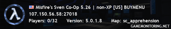 Misfire's Sven Co-Op 5.26 | non-XP [US] BUYMENU