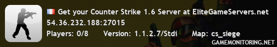 Get your Counter Strike 1.6 Server at EliteGameServers.net