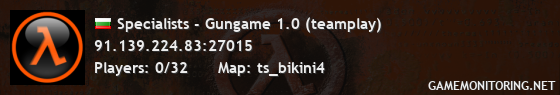 Specialists - Gungame 1.0 (teamplay)