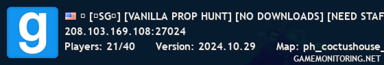 ▲ [★SG★] [VANILLA PROP HUNT] [NO DOWNLOADS] [FASTDL]