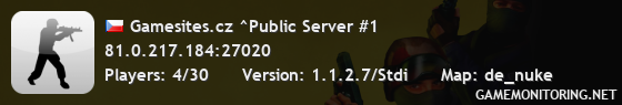 Gamesites.cz ^Public Server #1