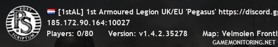 [1stAL] 1st Armoured Legion UK/EU 'Pegasus' https://discord.gg/