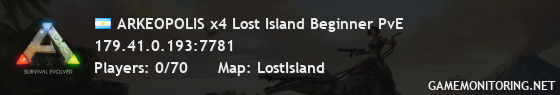 ARKEOPOLIS x4 Lost Island Beginner PvE