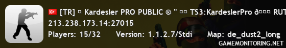 [TR] 亗 Kardesler PRO PUBLIC ® '' ❱❱ TS3:KardeslerPro 🌟 RUTBE/LEVEL/SKİN✔️