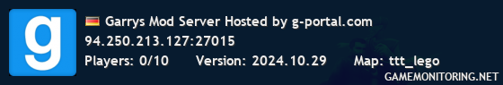 Garrys Mod Server Hosted by g-portal.com