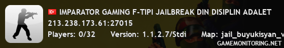 IMPARATOR GAMING F-TIPI JAILBREAK DIN DISIPLIN ADALET