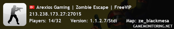 Arexios Gaming | Zombie Escape | FreeVIP